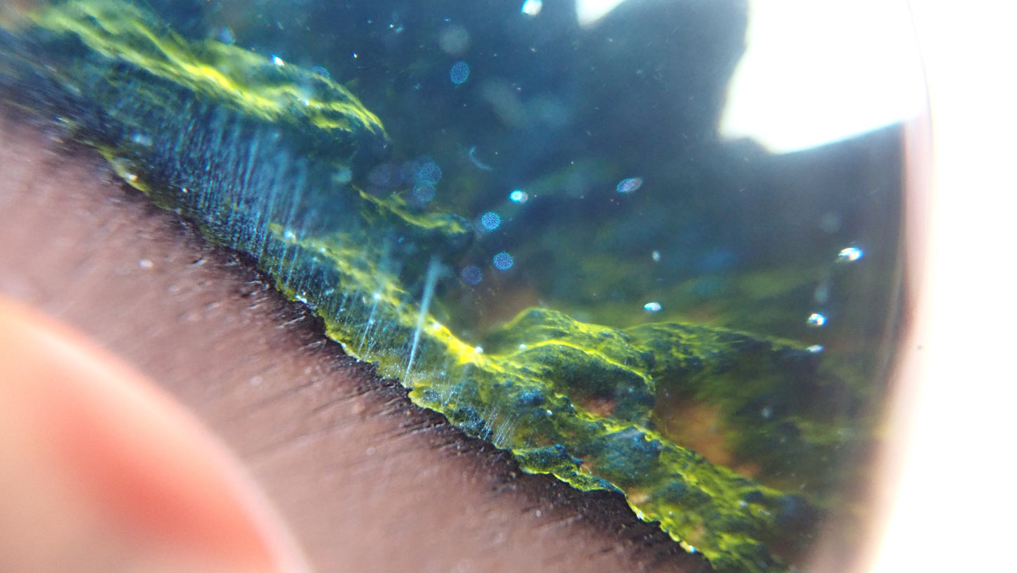 Colgante Abisal - Madera de deriva y resina